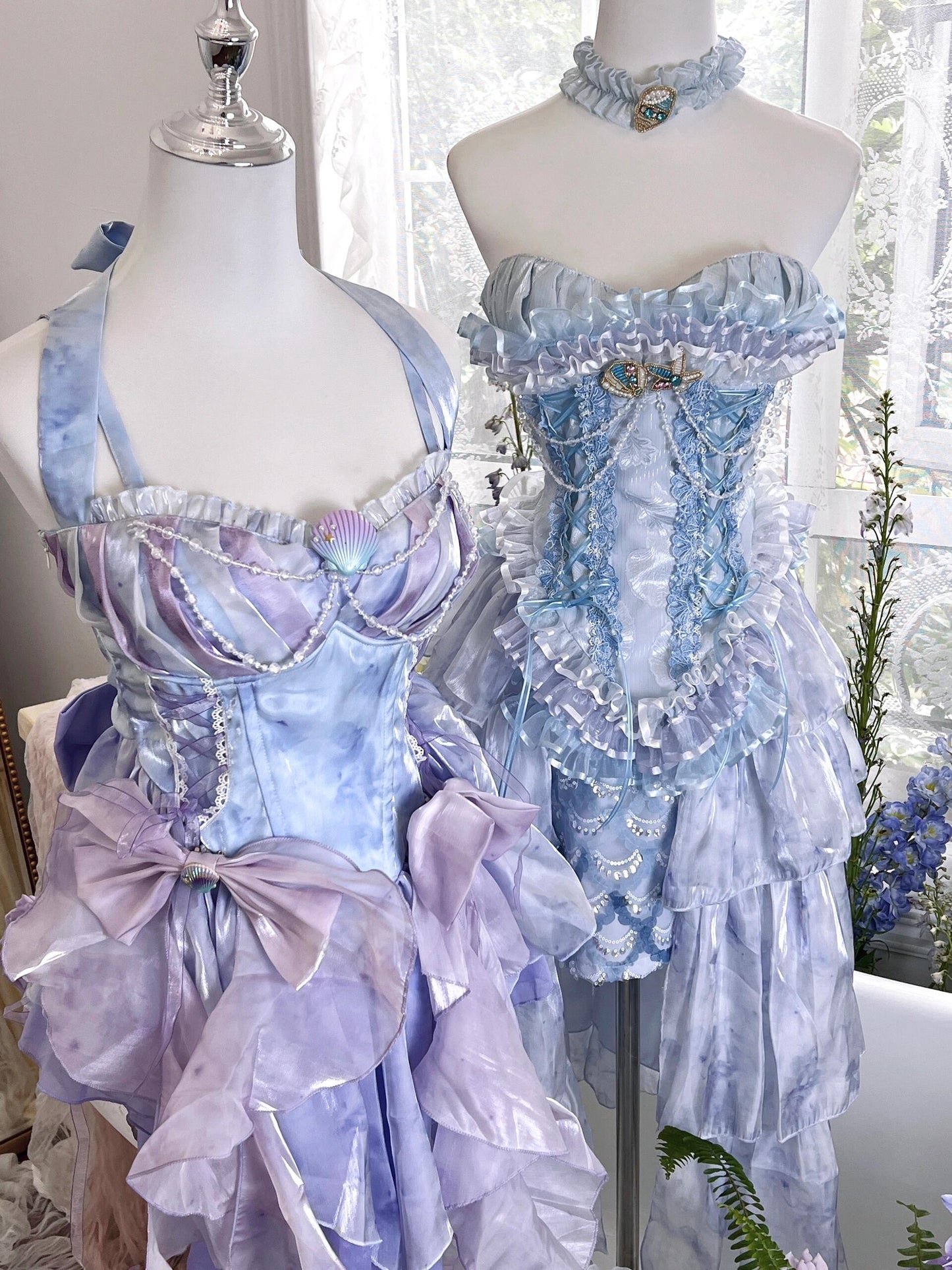 Mermaid Tears Rococo Dress