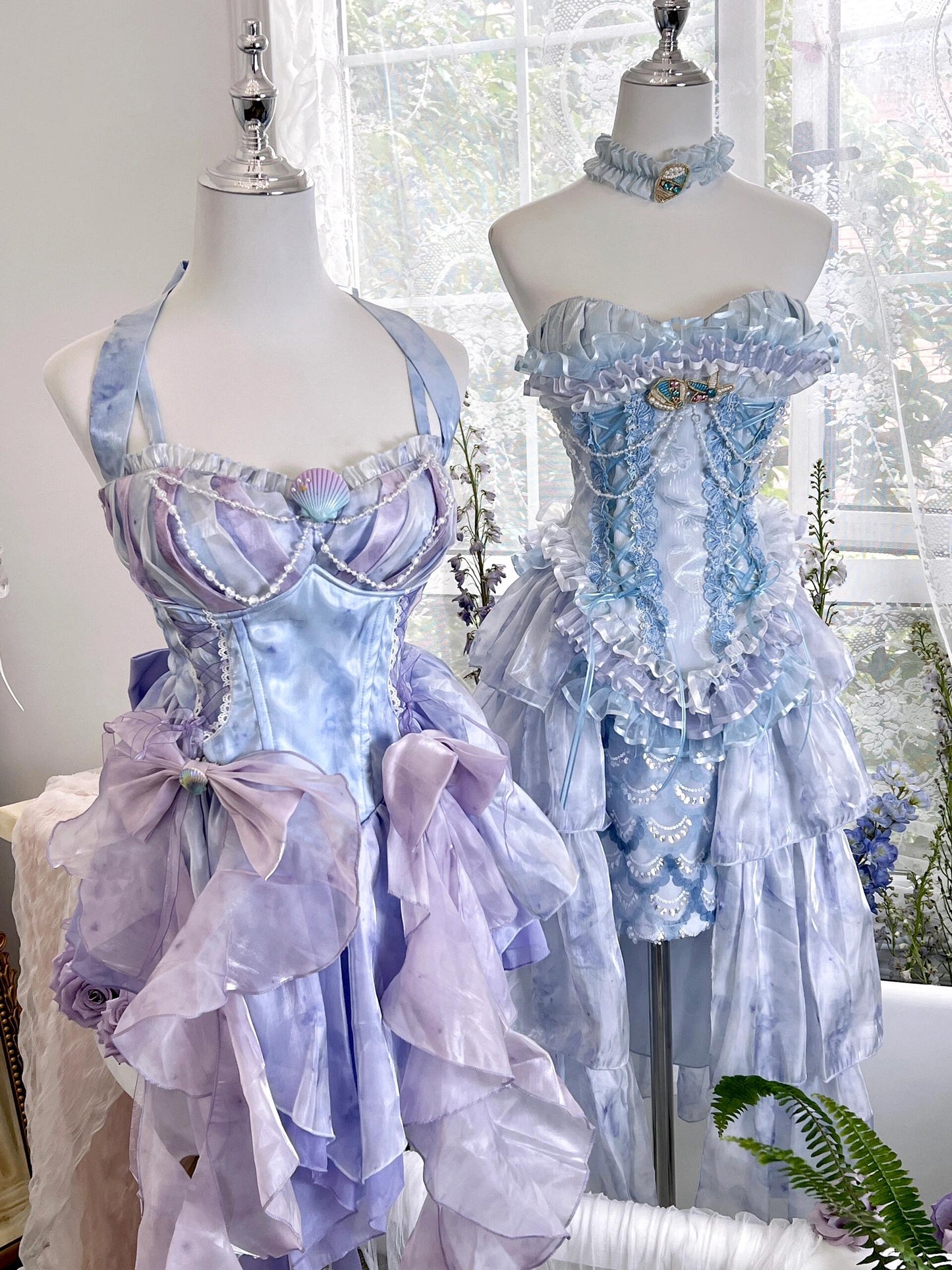 Mermaid Tears Rococo Dress