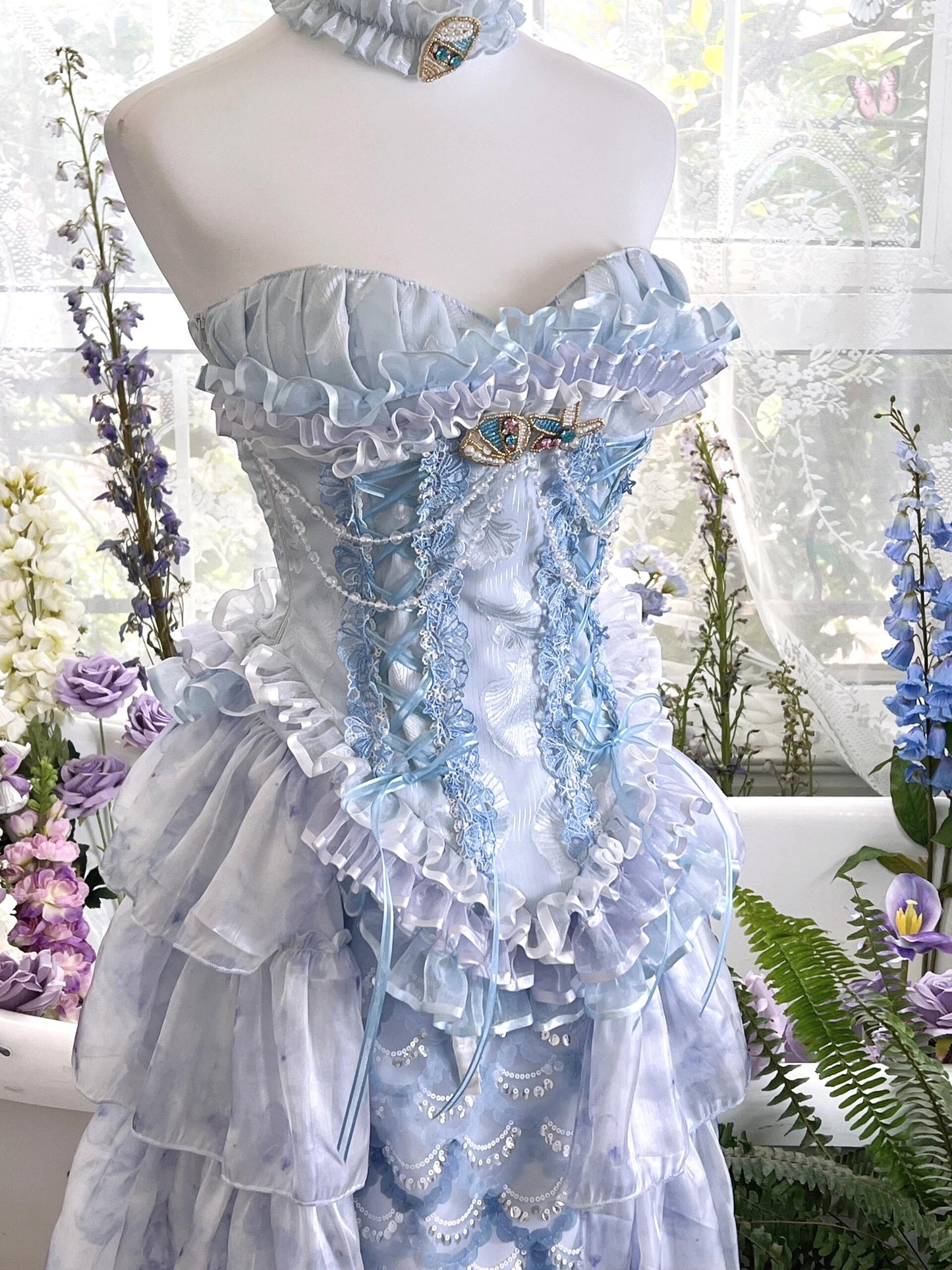Mermaid Tears Rococo Dress
