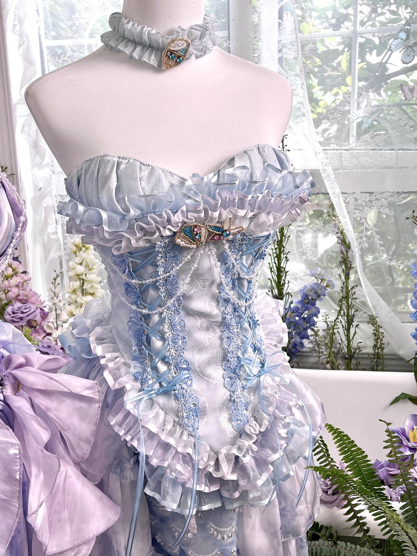 Mermaid Tears Rococo Dress