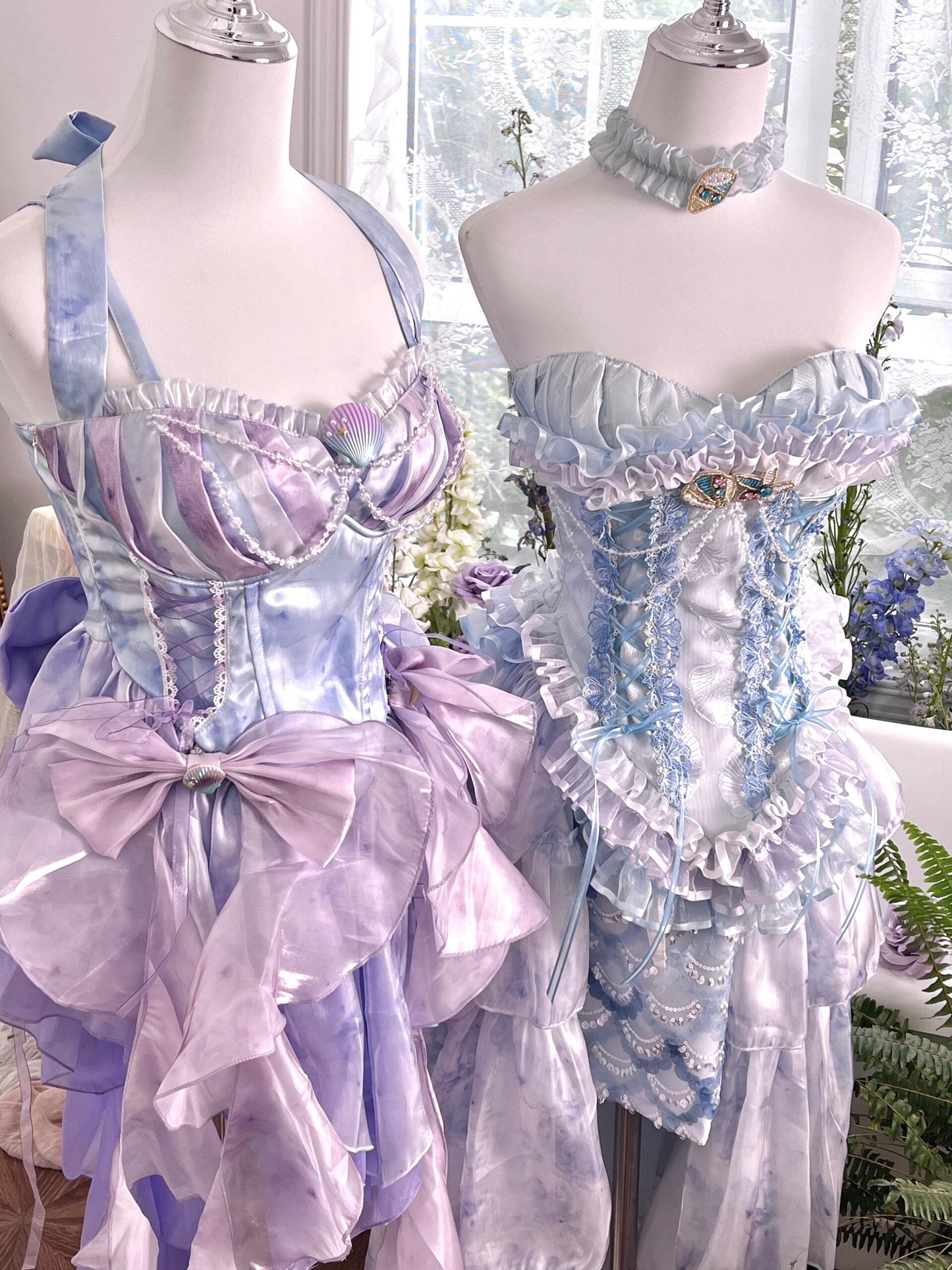 Mermaid Tears Rococo Dress