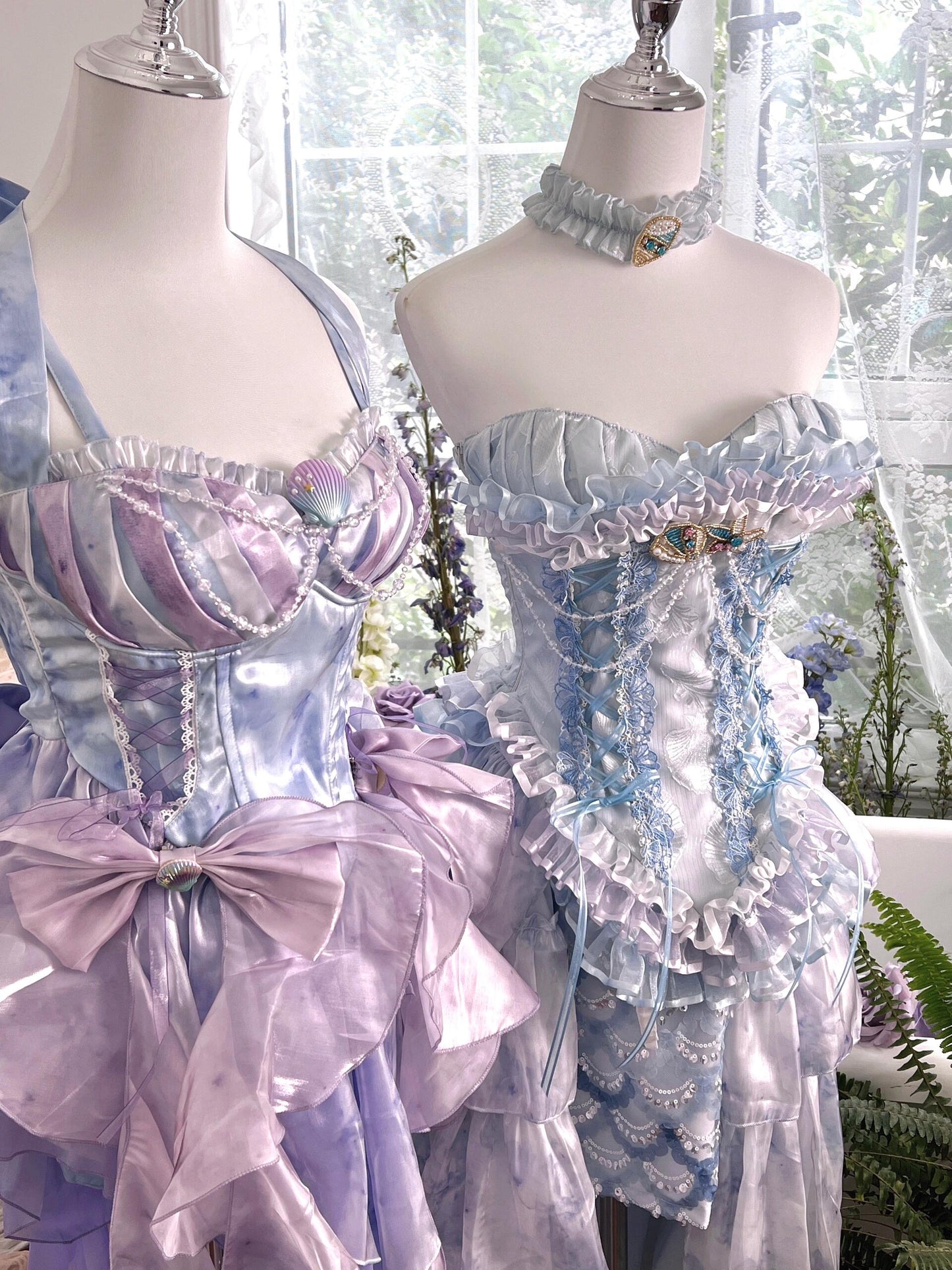 Mermaid Tears Rococo Dress