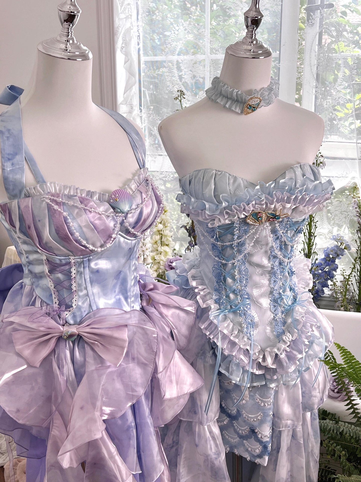 Mermaid Tears Rococo Dress