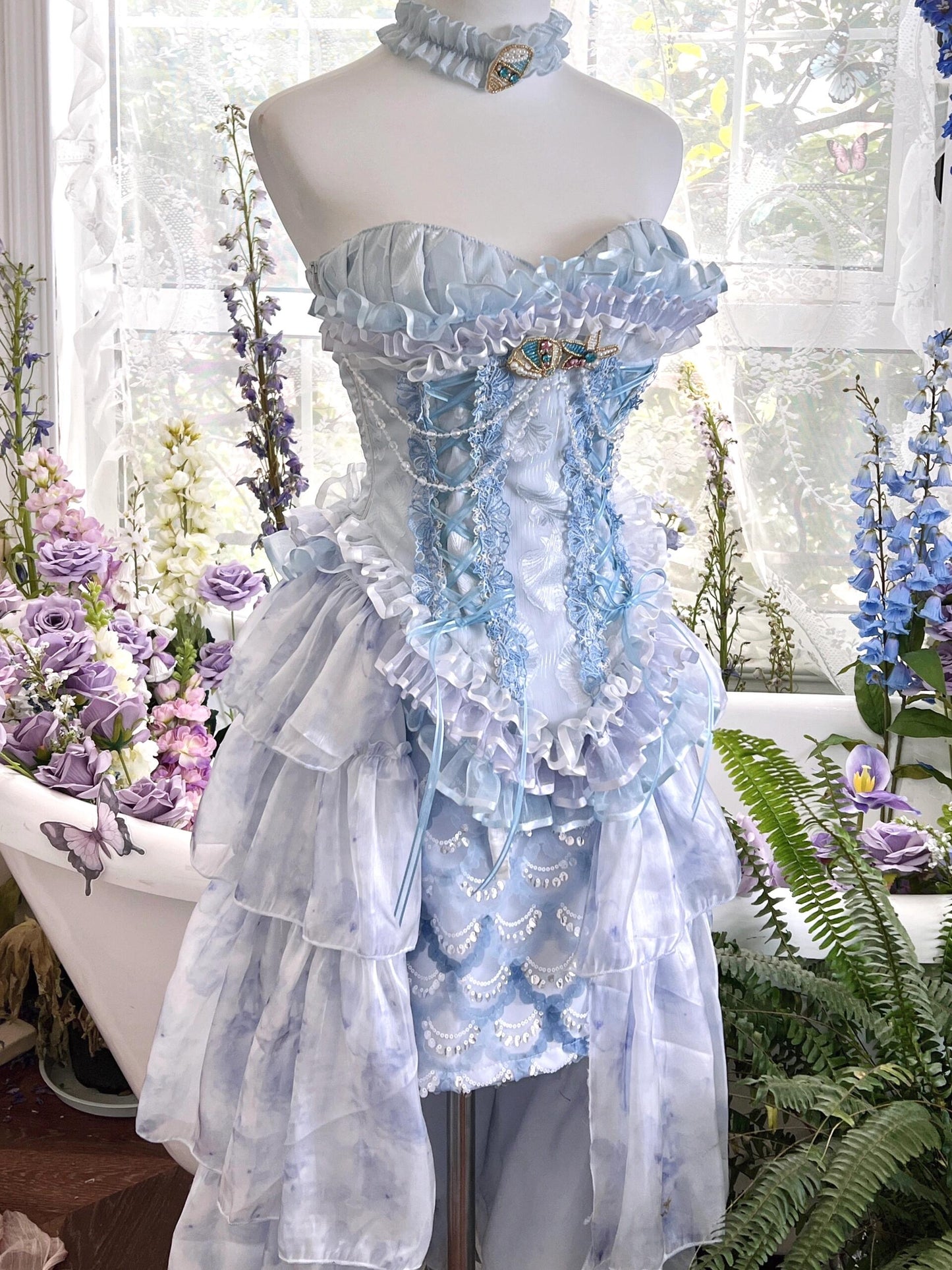 Mermaid Tears Rococo Dress