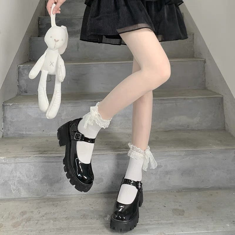 ♡ Lace Trim Socks ♡