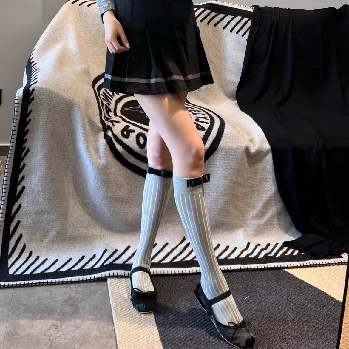 ♡ Bow Academia Socks ♡