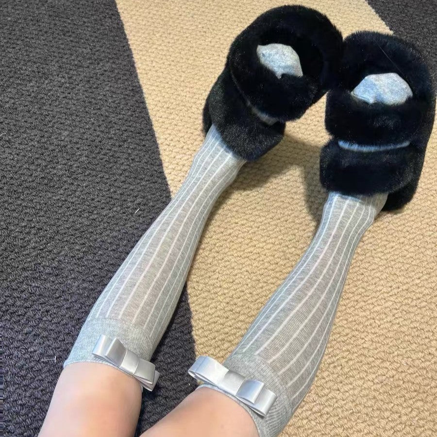♡ Bow Academia Socks ♡