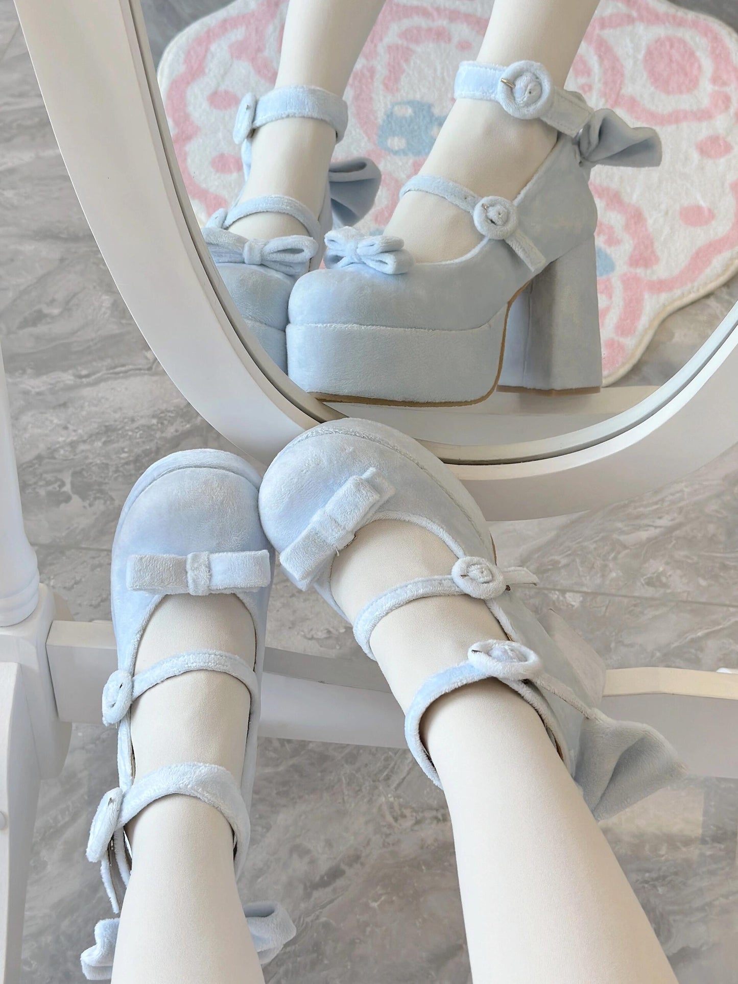 ♡ Contract Doll ♡ - Velvet High Heels