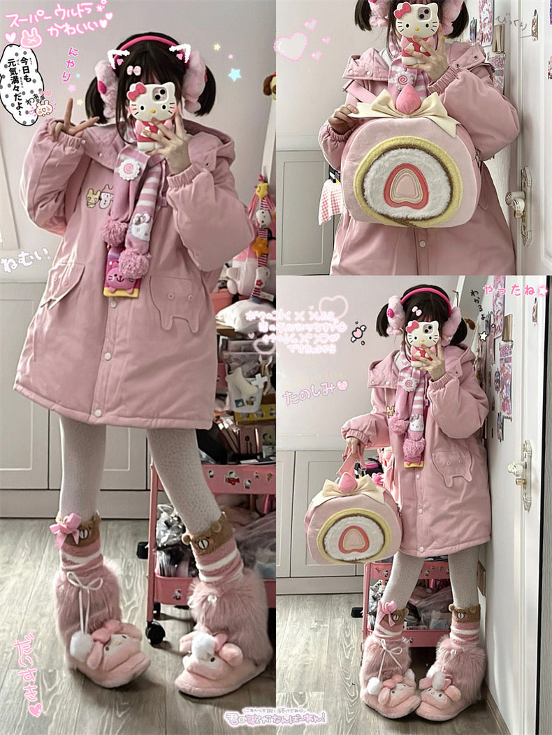♡ Strawberry Roll Bag ♡