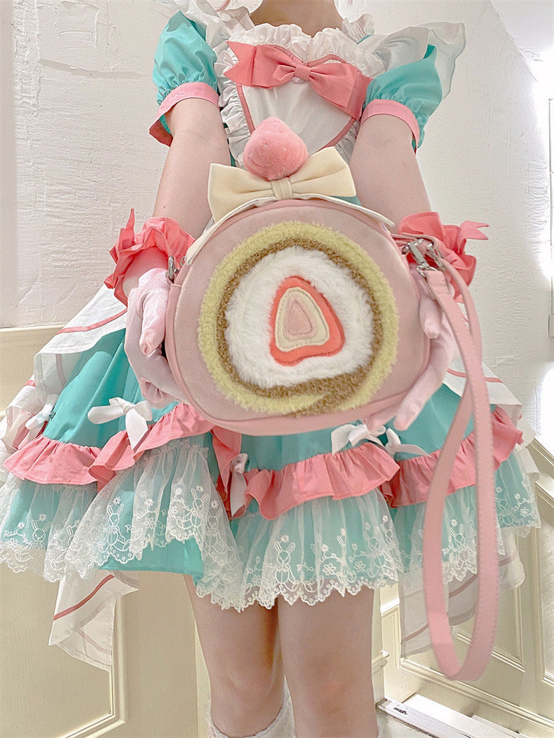 ♡ Strawberry Roll Bag ♡