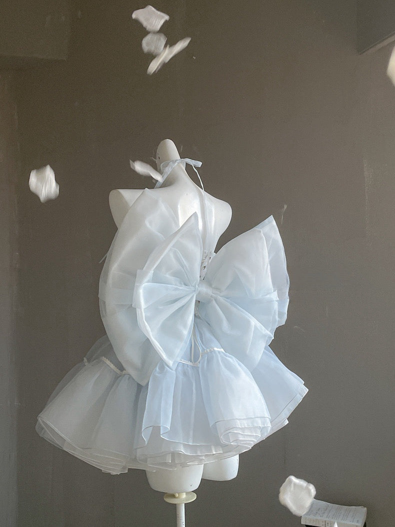 ♡ Baby Princess ♡ - Blue Dress Set
