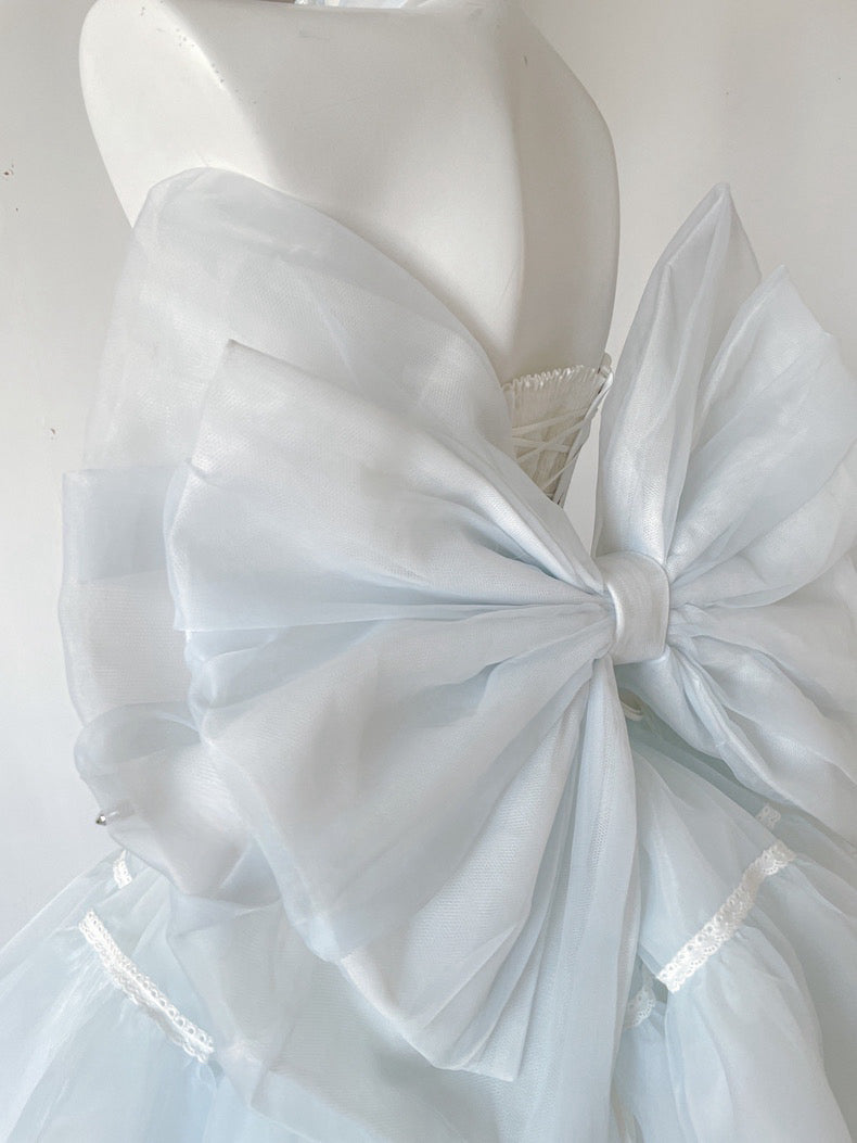 ♡ Baby Princess ♡ - Blue Dress Set