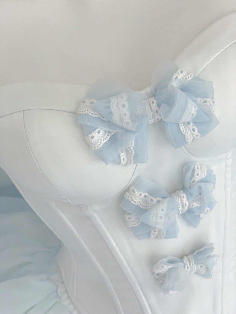 ♡ Baby Princess ♡ - Blue Dress Set