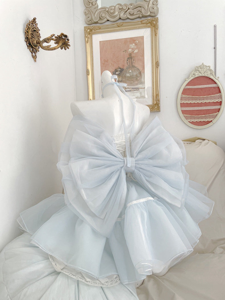 ♡ Baby Princess ♡ - Blue Dress Set