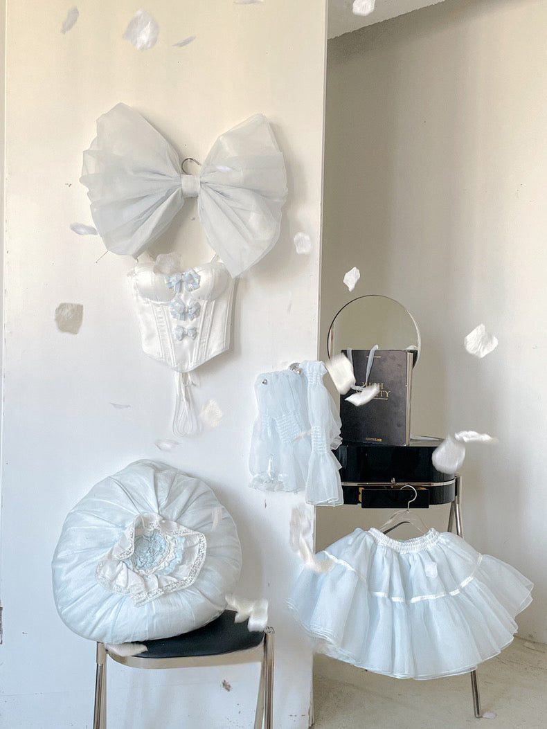 ♡ Baby Princess ♡ - Blue Dress Set