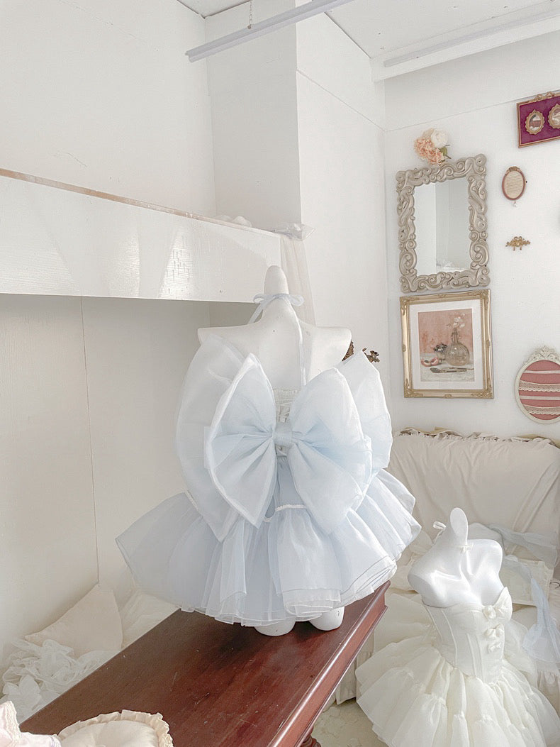 ♡ Baby Princess ♡ - Blue Dress Set