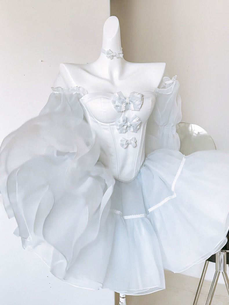 ♡ Baby Princess ♡ - Blue Dress Set