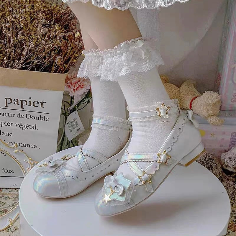 ♡ Lace Trim Ankle Socks ♡