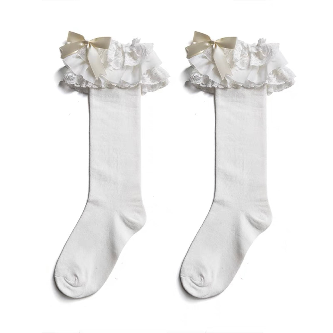 ♡ Lolita Layered Lace Socks ♡