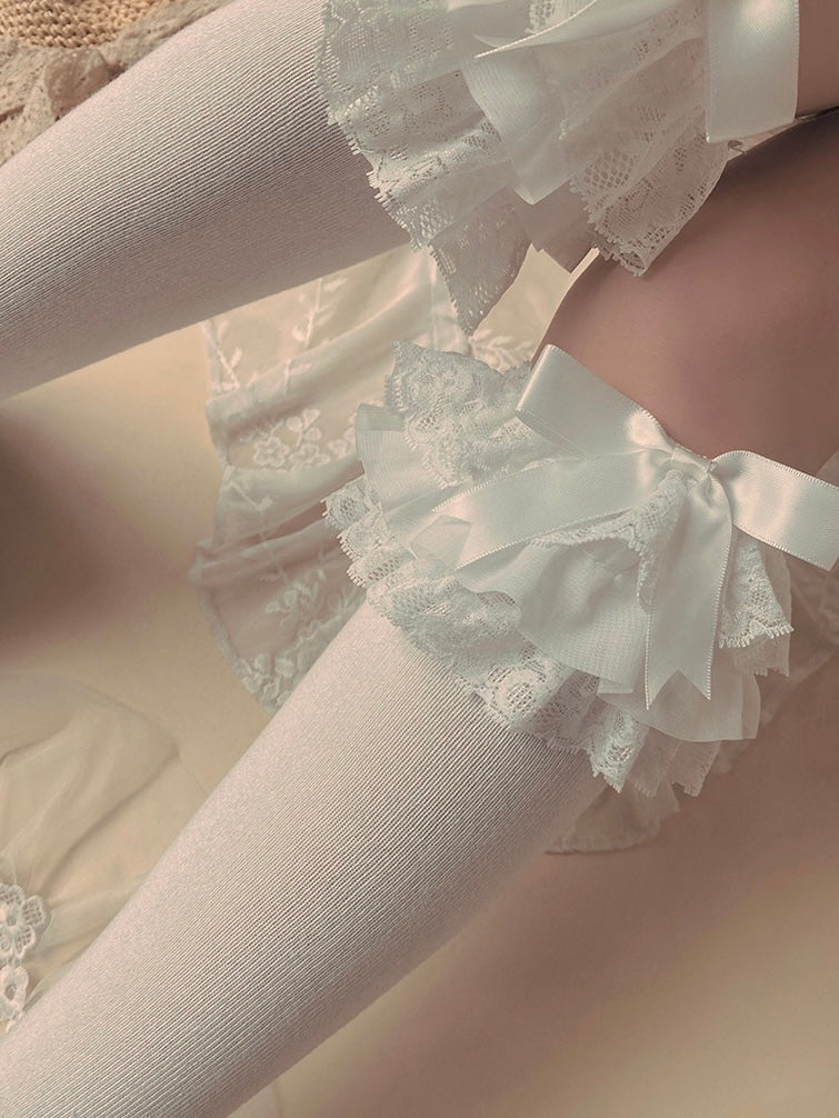 ♡ Lolita Layered Lace Socks ♡