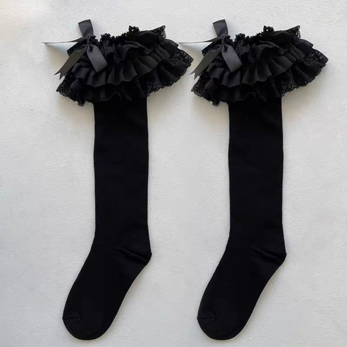 ♡ Lolita Layered Lace Socks ♡