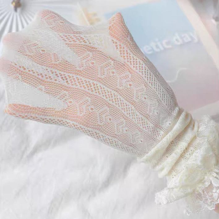 ♡ Lolita Heart Lace Socks ♡