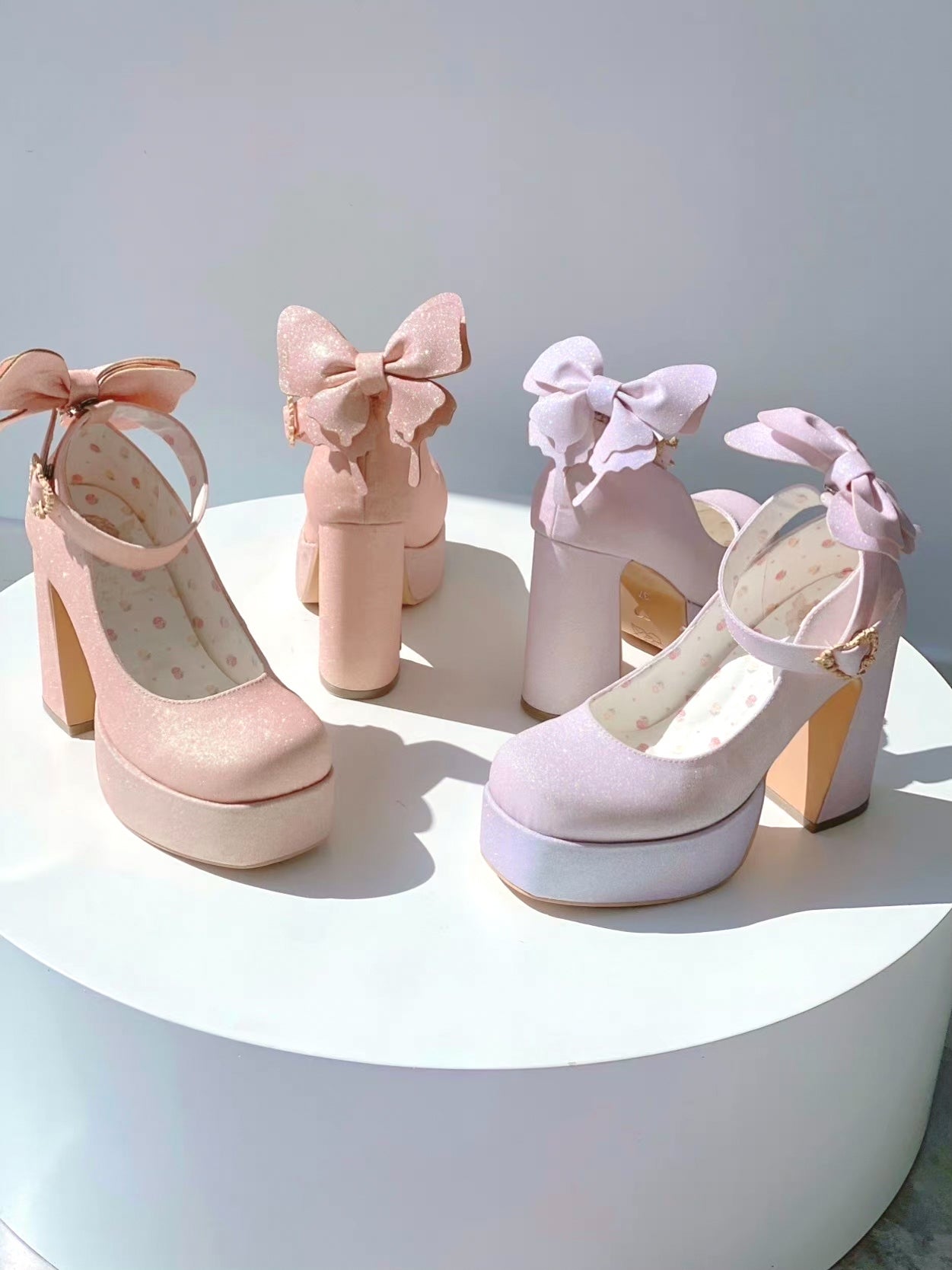 ♡ Butterfly ♡ - Bling High Heels