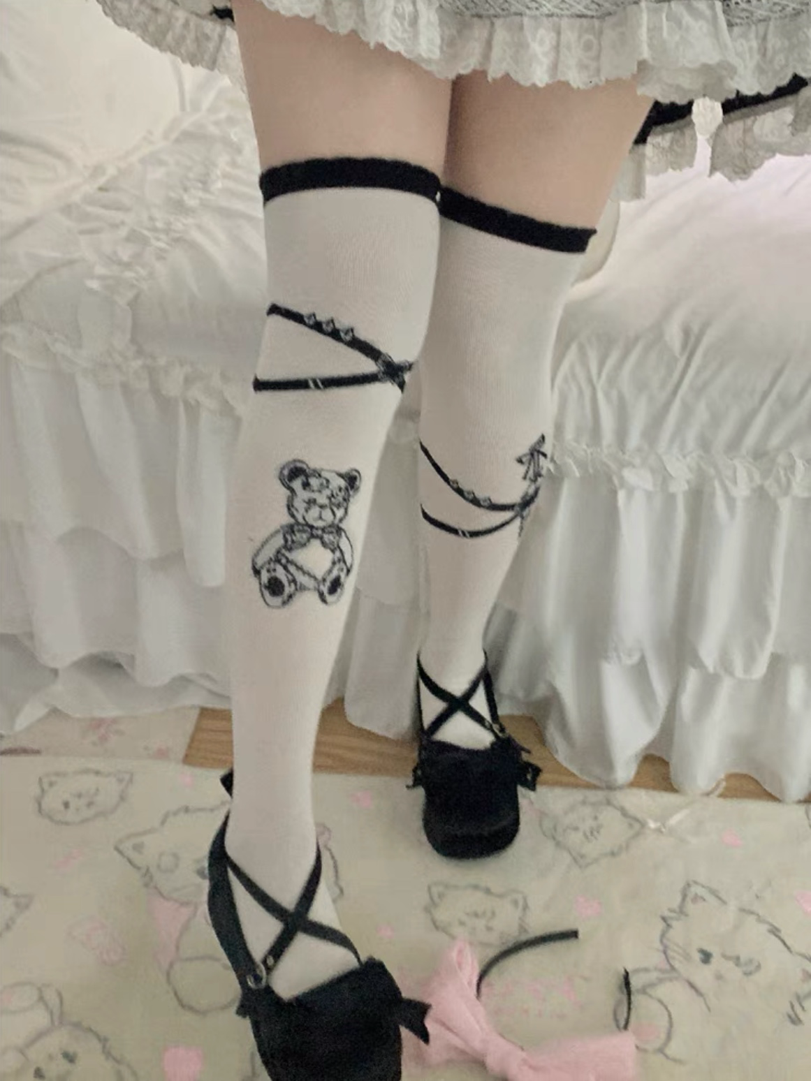 ♡ Killer Bear Thigh-Highs ♡