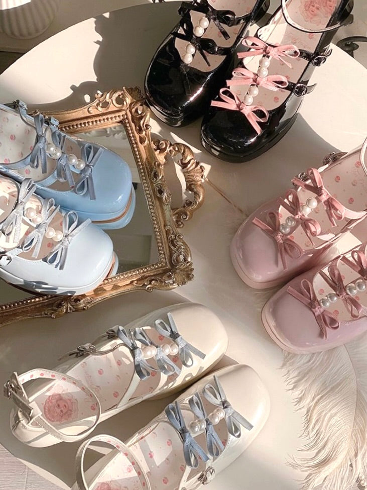 ♡ Serenade ♡ - Bow High Heels
