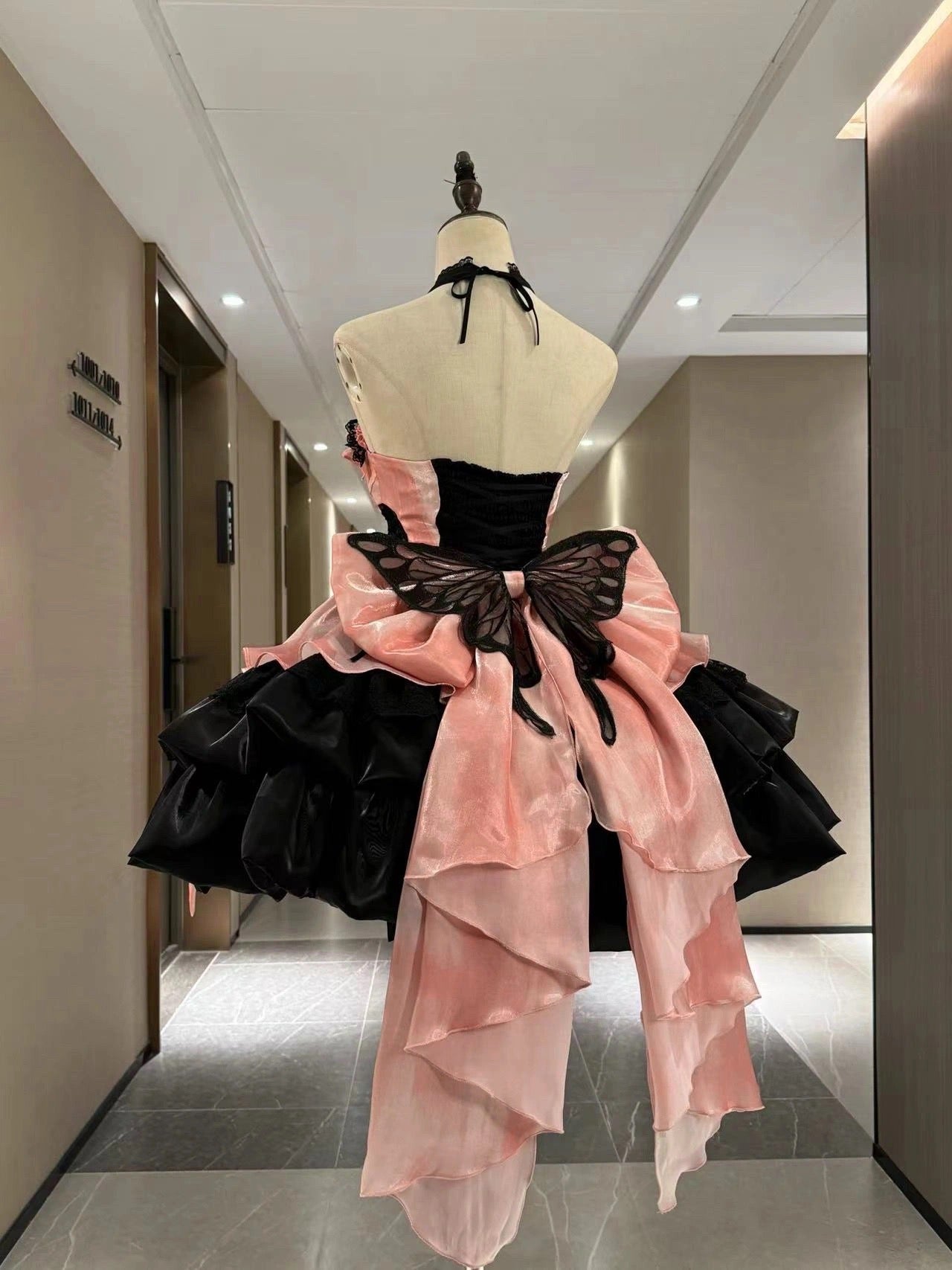 ♡ The Promise of Love ♡ - Black&Pink Dolly Dress Set
