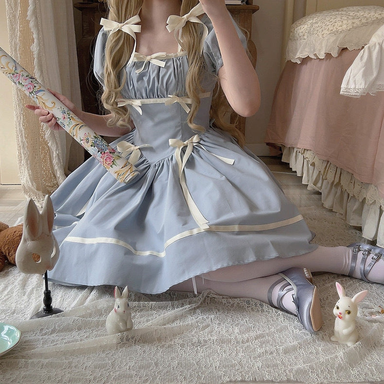 ♡ Blue Ribbon ♡ - Dolly Dress