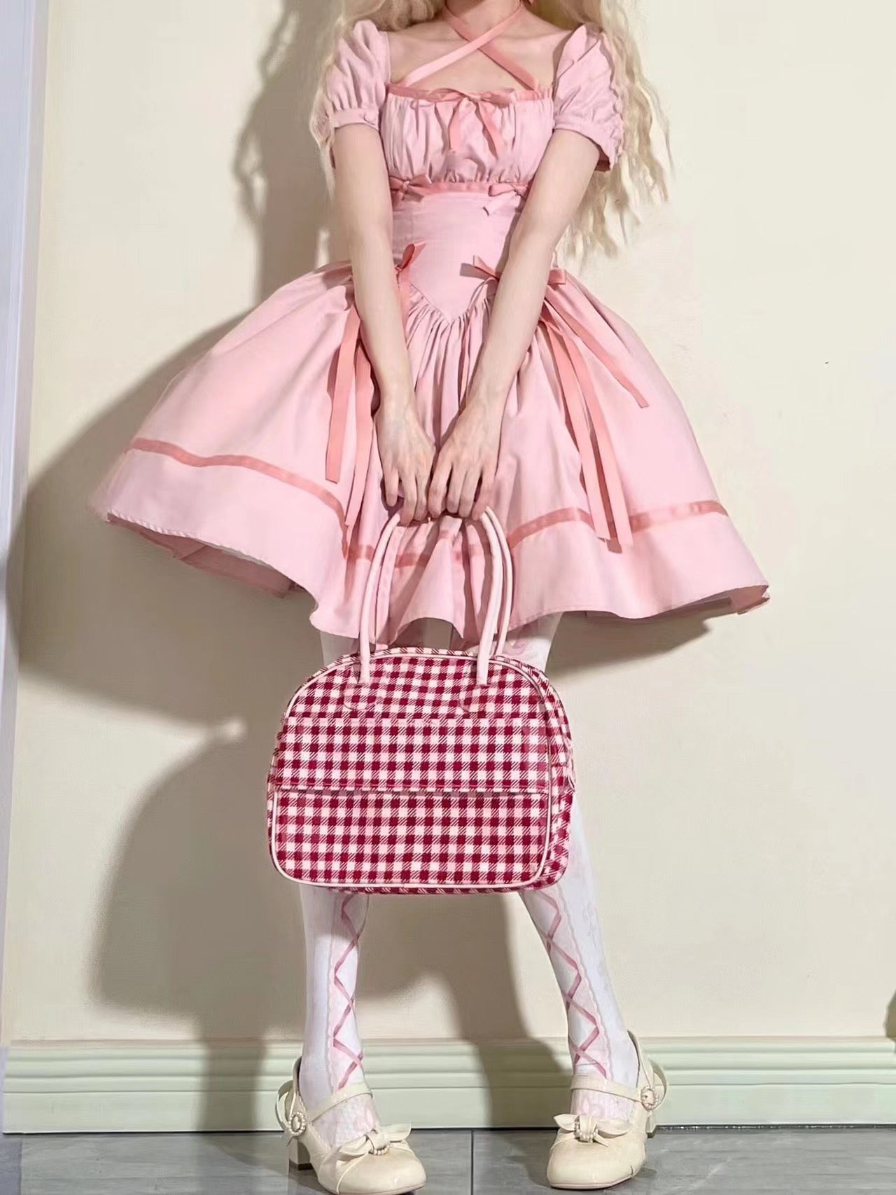 ♡ Pink Ribbon ♡ - Dolly Dress