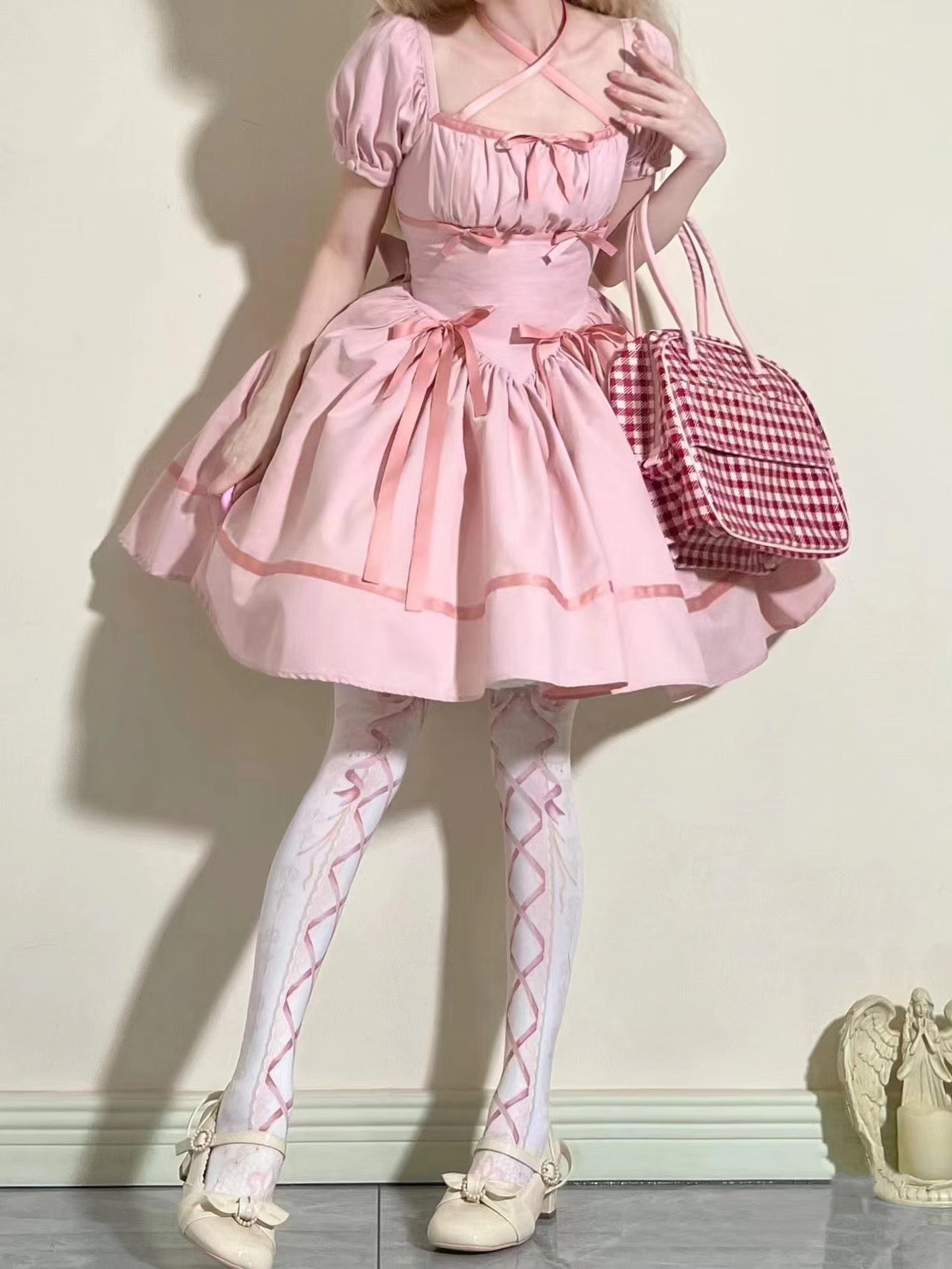 ♡ Pink Ribbon ♡ - Dolly Dress