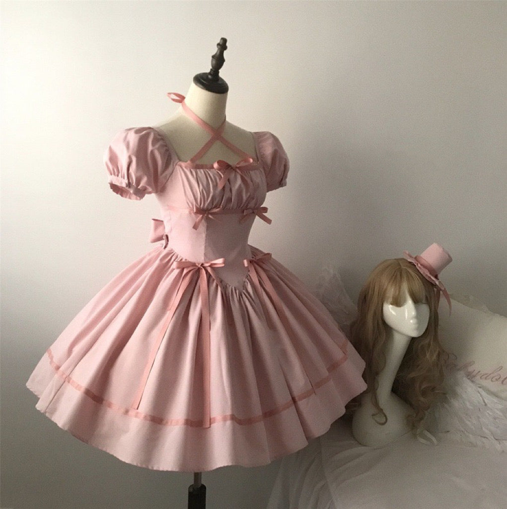♡ Pink Ribbon ♡ - Dolly Dress