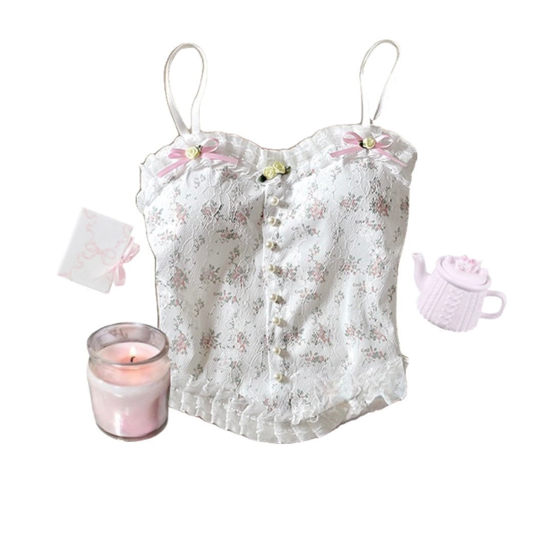 ♡ Handmade Floral Cami ♡