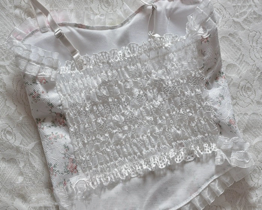 ♡ Handmade Floral Cami ♡