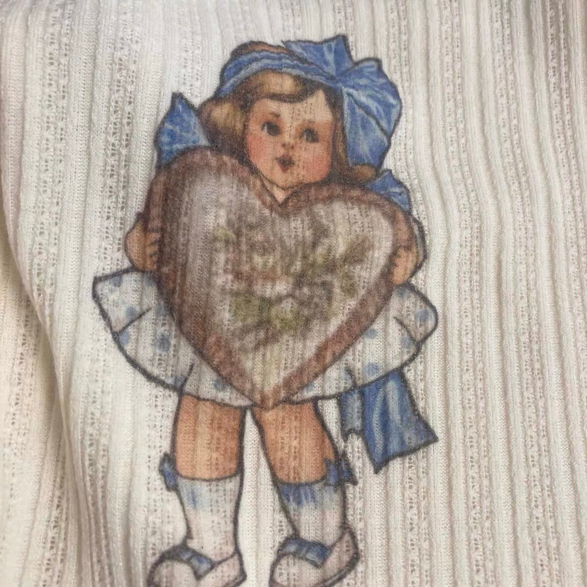 Vintage Print Girl Camisole