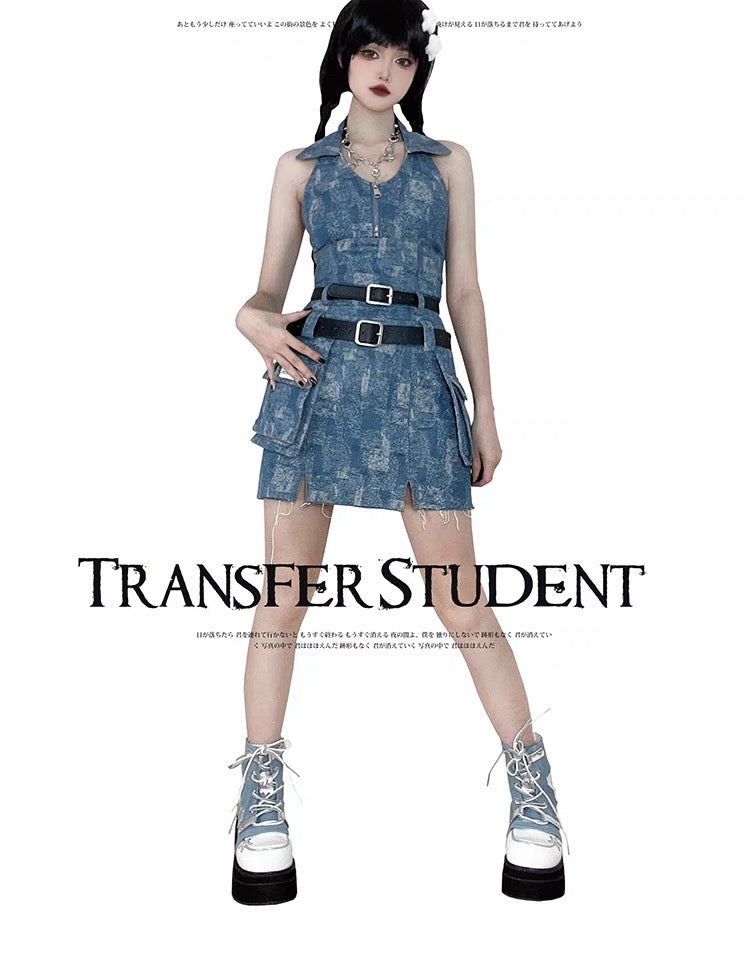 ♡ Transfer Student ♡ - Canvas Platform Bootie