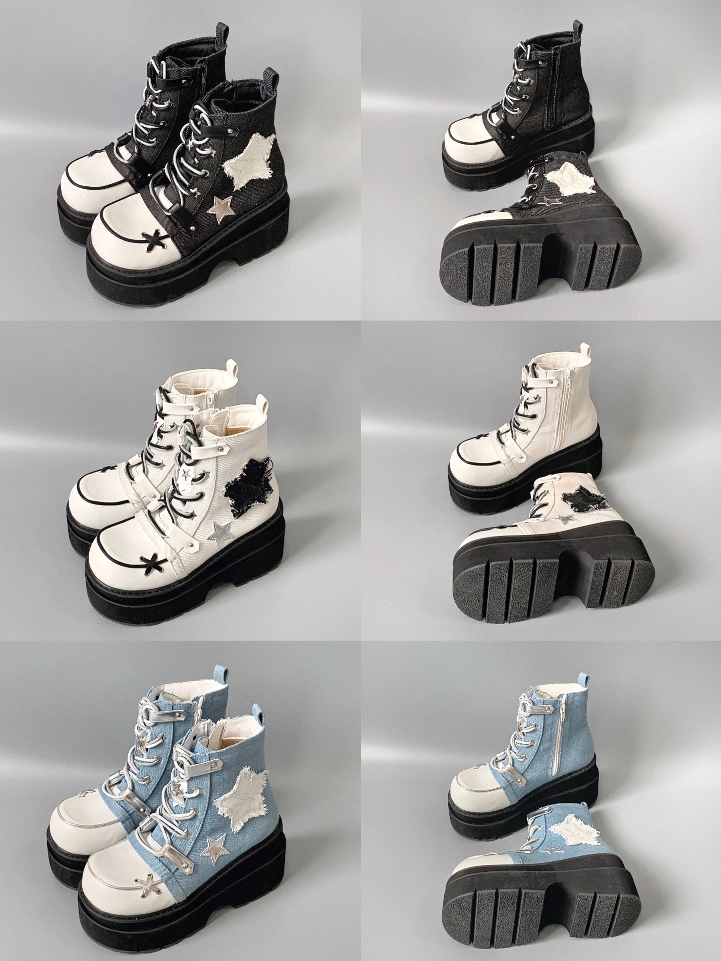 ♡ Transfer Student ♡ - Canvas Platform Bootie