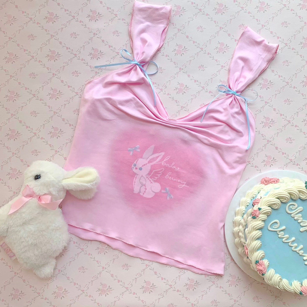 ♡ Camicetta con fiocco da coniglio ♡