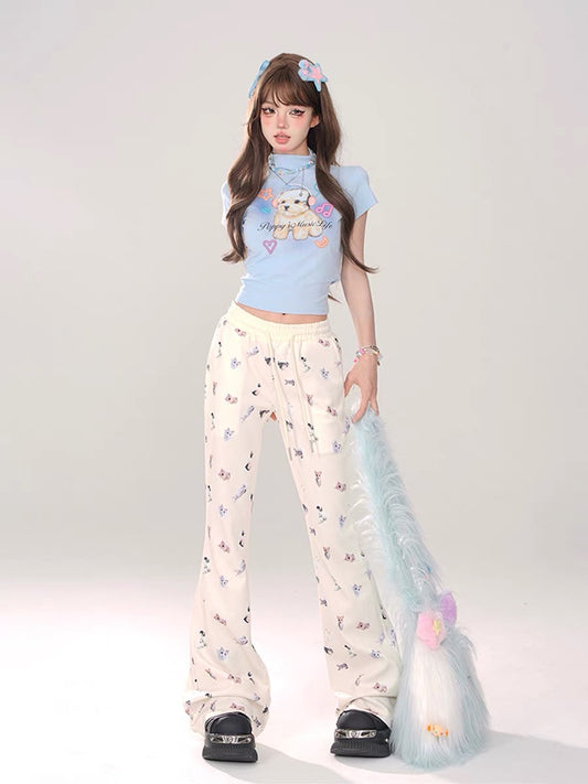 Slim Fit Flared Pants