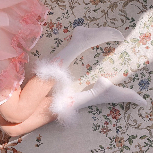 ♡ Feather Socks ♡