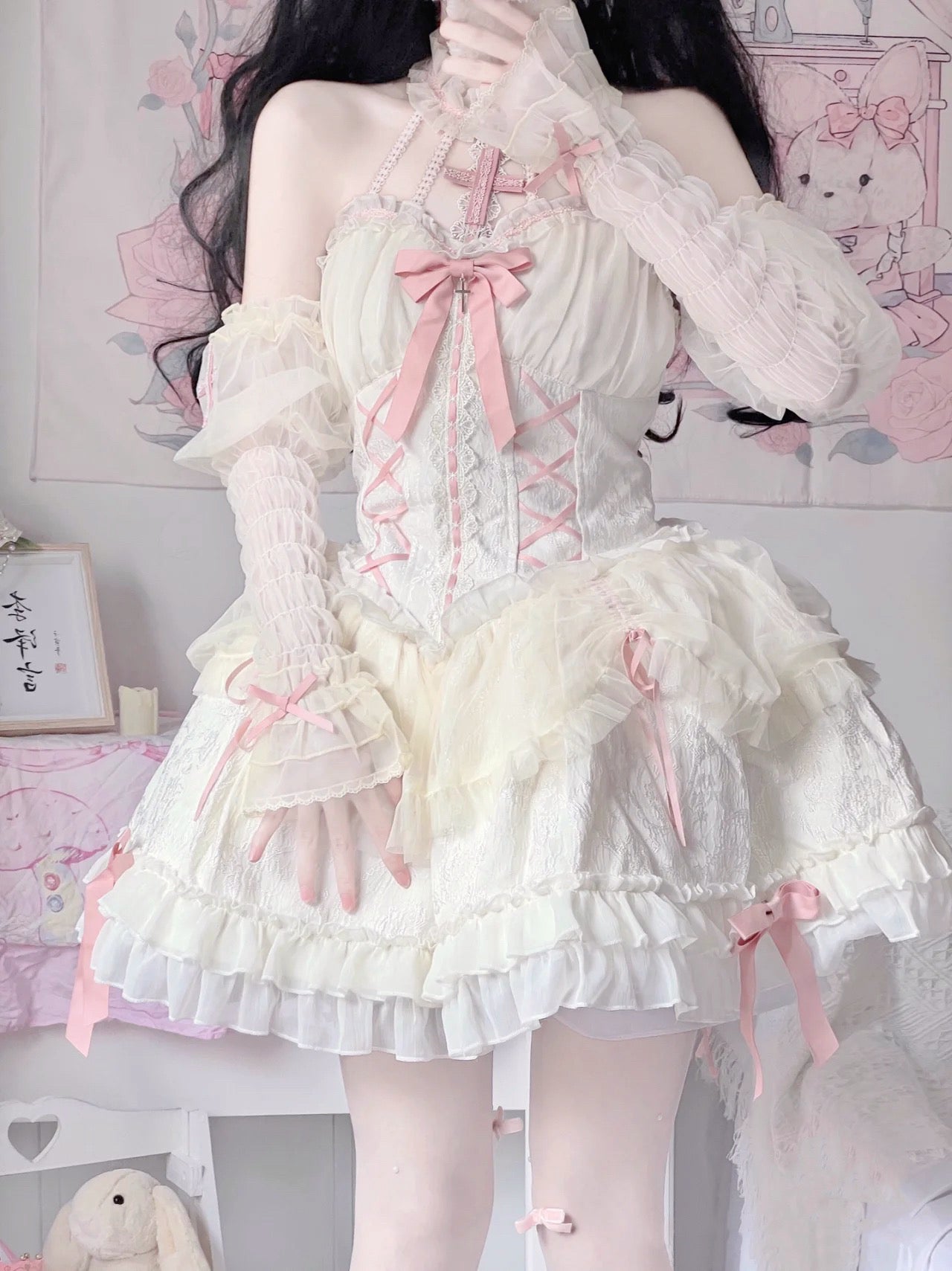 ♡ Cross Princess ♡ - Lace Dolly Dress