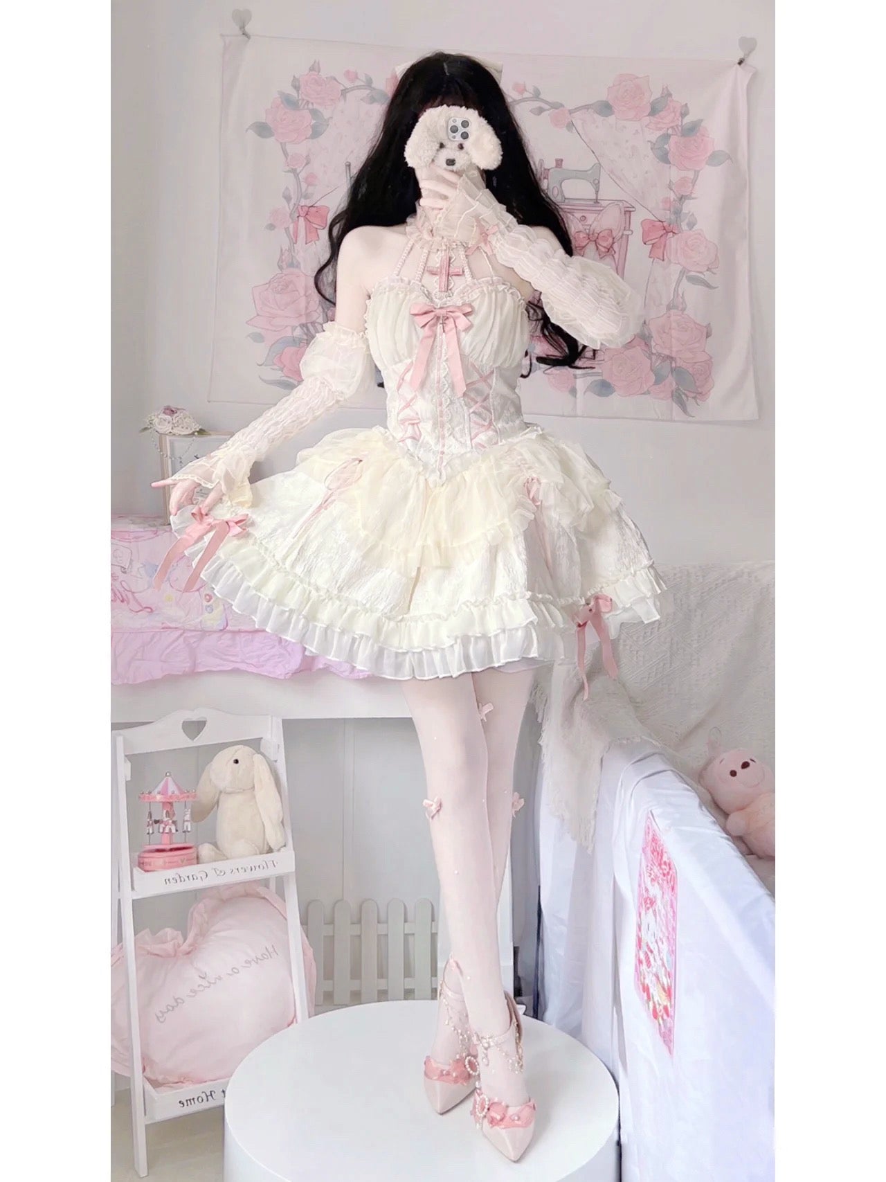 ♡ Cross Princess ♡ - Lace Dolly Dress