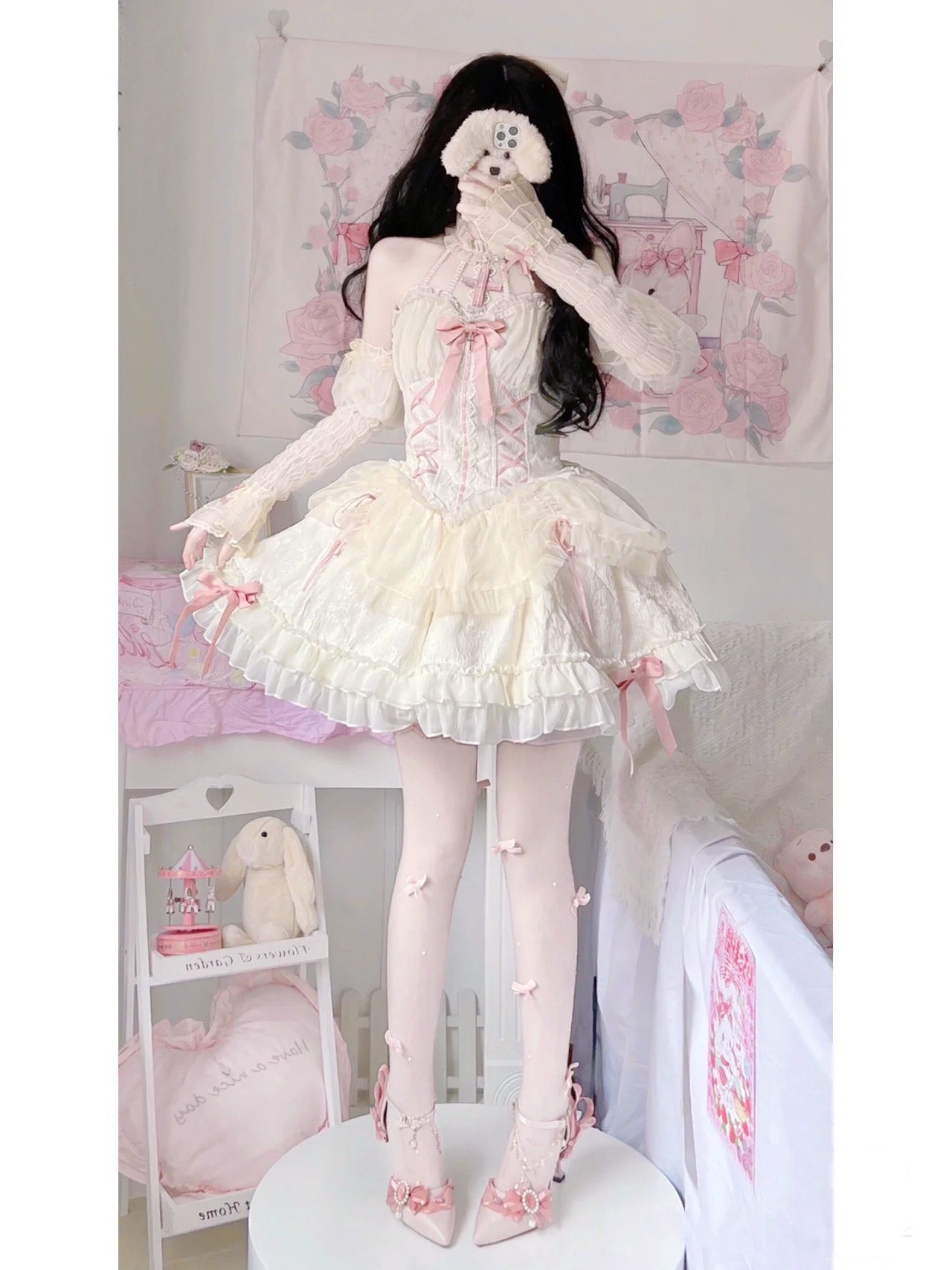 ♡ Cross Princess ♡ - Lace Dolly Dress