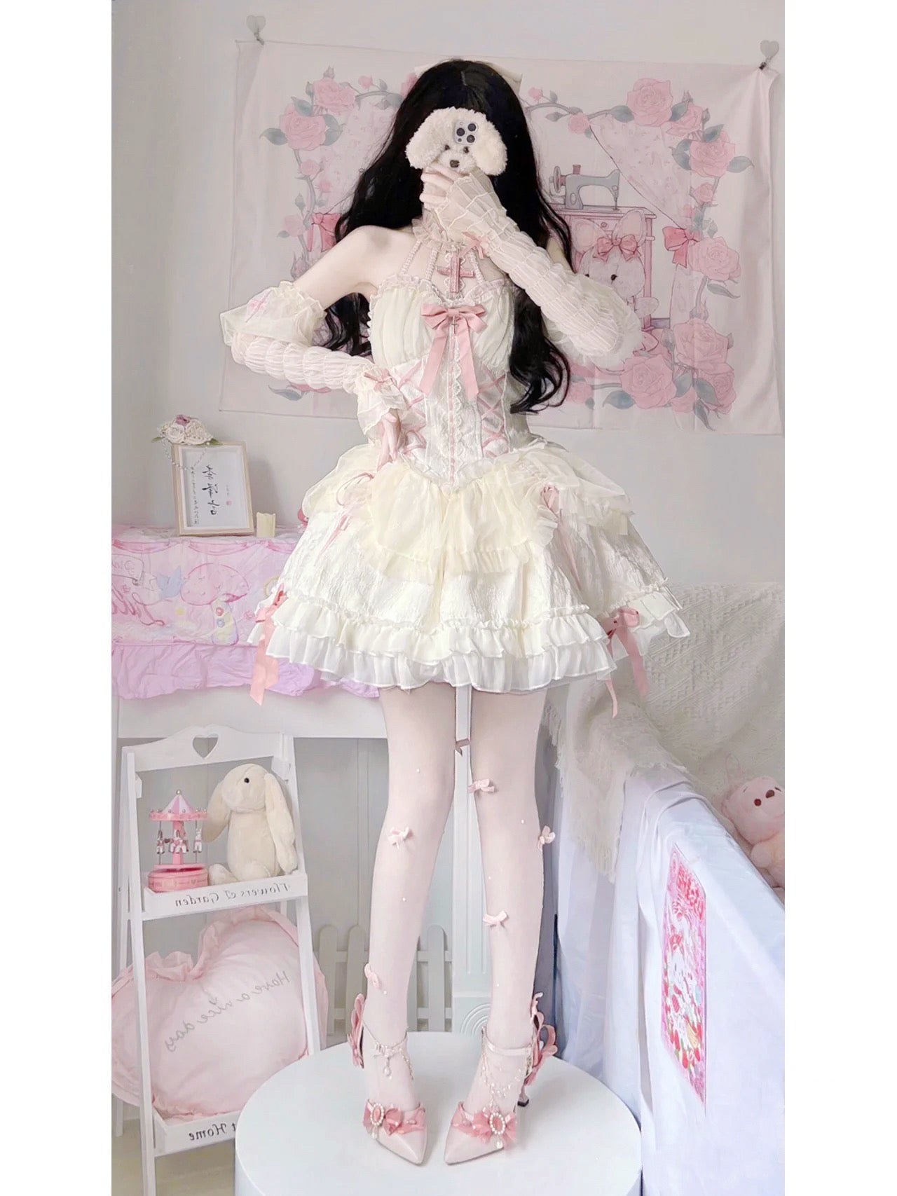 ♡ Cross Princess ♡ - Lace Dolly Dress