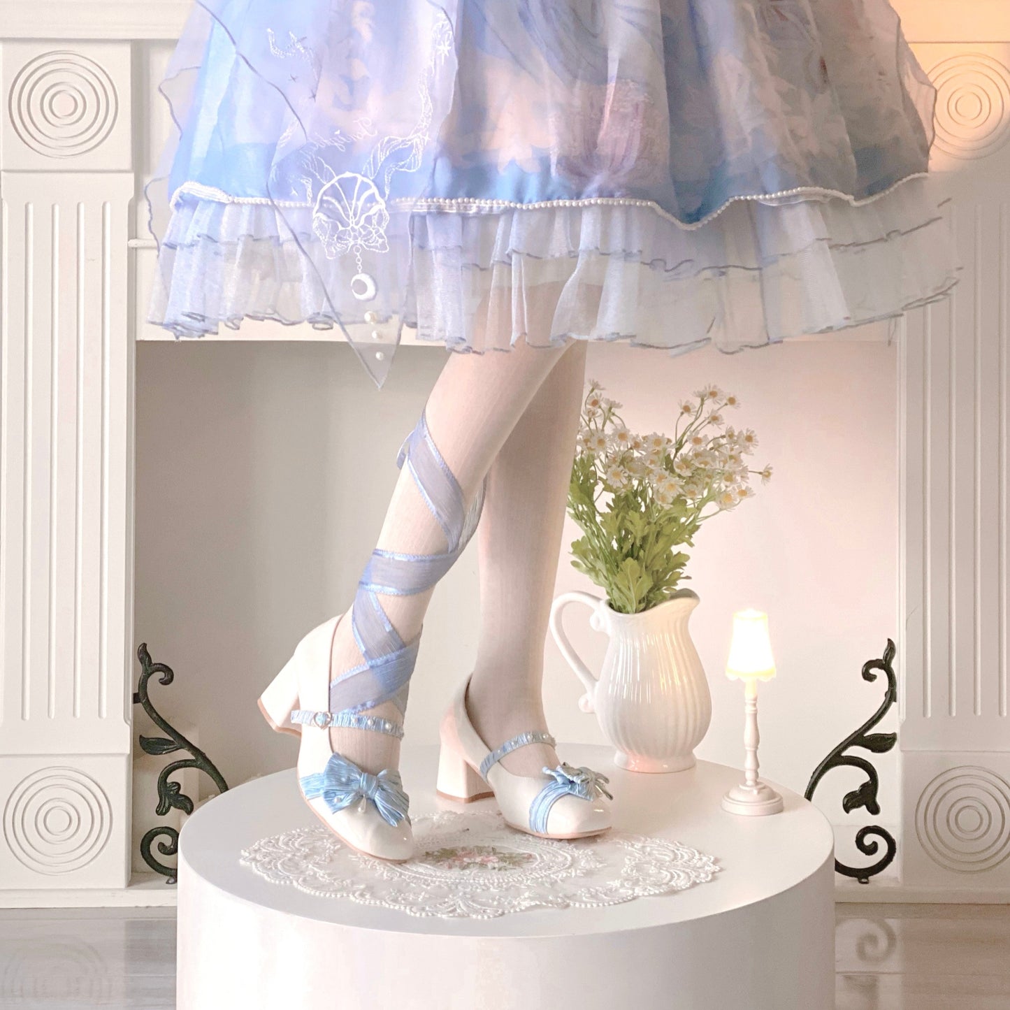 ♡ Butterfly Pastry ♡ - Mid-Heel Shoes