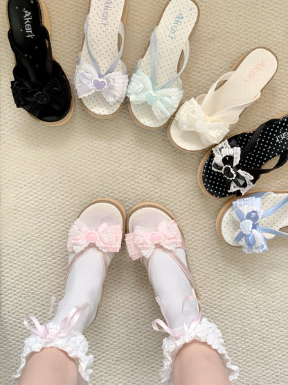 ♡ Showa Girls ♡ - Geta Sandals
