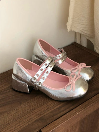 ♡ Floral Blossom ♡ – Doll Mid Heels