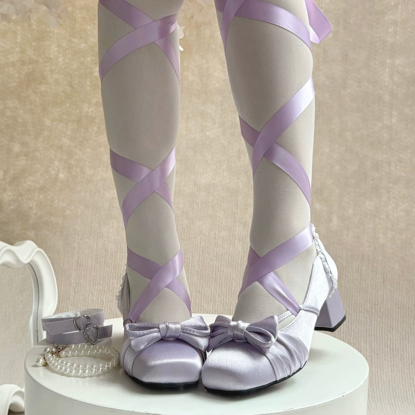 ♡ Heartbeat Ballet ♡ - Balletcore Pumps